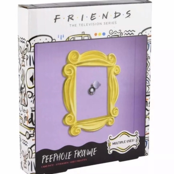 Friends Tv Show Yellow Peephole Frame - Picture 3 of 6